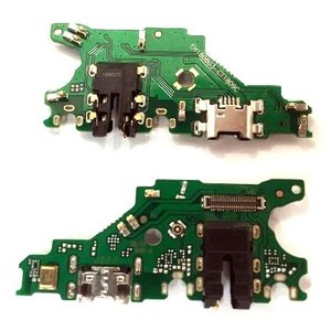 Per Huawei P Smart Plus Nova 3i: Scheda di ricarica Micro USB con cavo flessibile jack audio e microfono - Ricambio - Product Image 1