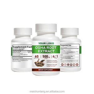 สา<span class=keywords><strong>รส</strong></span>กัดราก Ligusticum Porteri OSHA สำหรับผู้ทานมังสวิรัติ อัตราส่วน 4:1 ความเข้มข้น 500 มก. บรรจุ 60 แคปซูลวีแกน สำหรับผู้ใหญ่ เพื่อสุขภาพภูมิคุ้มกันและปอด - Product Image 1