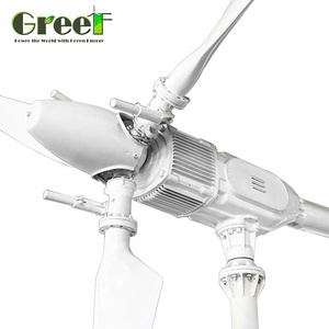 Generador de Energía Gratuita con Control de Paso de Frecuencia, Eje Horizontal de Alta Potencia, 5kw 10kw 20kw 30kw AH-5K para Hogar/Alumbrado Público - Product Image 2