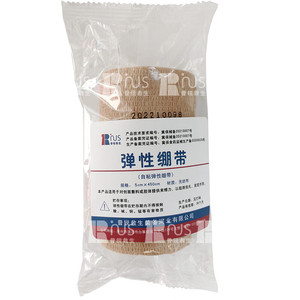 Bandage élastique auto-adhésif Prie Lifesaving 10cm x 450cm, couleur chair, en tissu non tissé, pour fixation articulaire - Product Image 2