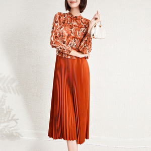 Nouvelle Robe Plissée Imprimée pour Femme 2026 – Style Décontracté et Élégant – Robe Coréenne - Product Image 4