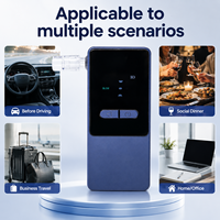 Alcoholímetro Profesional AT808, Sensor Electroquímico Estable y Confiable, Medidor de Alcohol