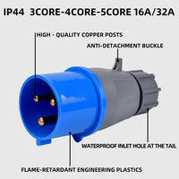 Haute qualité mâle et femelle industriel 3PIN 16A 220-240V prise électrique IP44 prise de courant industrielle