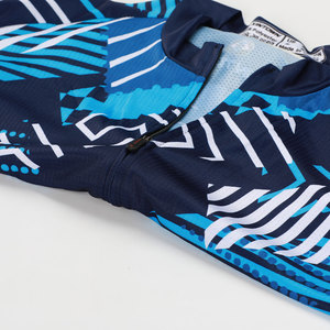 Maillot de cyclisme sur mesure pour homme, grande taille, manches longues, imprimé, respirant, en Spandex/Polyester, vêtements de cyclisme d'équipe - Product Image 4