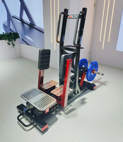 Appareil d'abduction debout à charge de plaques pour entraînement de force des muscles des jambes et des cuisses, équipement de fitness professionnel
