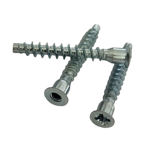 Tornillos Confirmat <span class=keywords><strong>de</strong></span> Cabeza Plana con Cabeza <span class=keywords><strong>de</strong></span> Estrella (Pozi) <span class=keywords><strong>de</strong></span> Acero al Carbono para Madera, para Muebles - Product Image 3