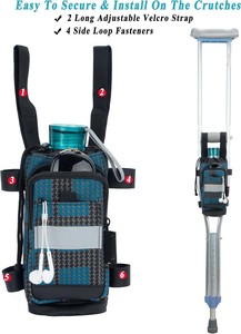 Muestra Gratuita de Almohadilla para Scooter de Movilidad, Accesorios, Funda de Cojín Confortable (Espuma Viscoelástica) para Pierna Rota, Muleta, Carro, Rodillo, Almacenamiento - Product Image 5