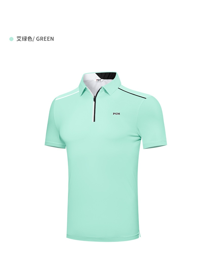 PGM YF574 custom golf quarter zip pullover men tshirts summer clothes