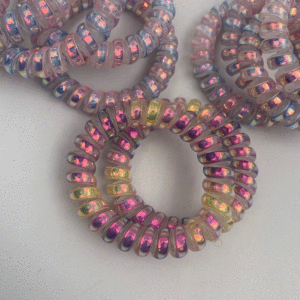 เชือกผูกโทรศัพท์สีสันสดใส1เส้นอุปกรณ์เสริมสำหรับผม - Product Image 2