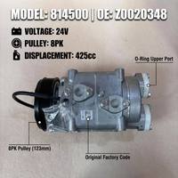 Fabrikneuer Original Valeo TM43 Klimakompressor OE: Z0020348 Haupteinheit 24V 8PK 156mm Direktmontage Zweipunkt-LKW-Klimaanlage