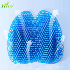 Cojín de Gel de panal cómodo para oficina y hogar, cojín de soporte Lumbar de rebote lento, cojín para respaldo de silla - Product Image 5