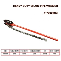 Clé pour chaîne à huile, outils de Construction d'usine OEM, outil de plomberie, clé pour tuyau, robuste, ajustable