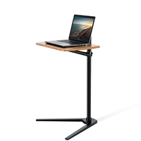 Support de bureau de table d'ordinateur portable en bois levé avec canapé-lit pour une utilisation pratique pour tablette PC