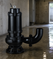 Pompa Air Limbah Submersible 200WQ300-16-30HP dengan Kabel 8m untuk Pertanian, Arsitektur, Pertambangan