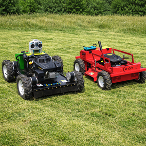 Robust Remote Control Lawn Mower For Steep Slopes 4WD RC Grass Cutter With CE For Slovenian Hilly - Product Image 3
