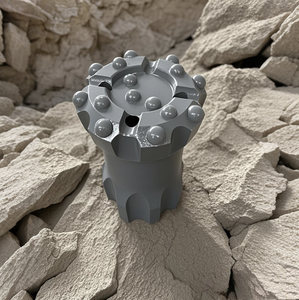 127mm TWIZ60 Carbide Drill <strong>Bit</strong> With Drop Center/Recess Face Thread <strong>Retract</strong> <strong>Button</strong> Used For Rock Mining Machine Parts - Product Image 1