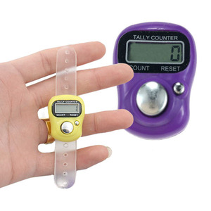 Haonan Department Store Finger Counter LCD Digital Battery Powered Plastic Resettable For Event Audience Cinema Lab Counting - Product Image 2