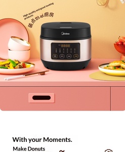 Olla <span class=keywords><strong>Arrocera</strong></span> Inteligente Midea MB-AFB4062R de 4L con Recubrimiento Interior de Cristal Negro para una Cocción Uniforme - Product Image 5