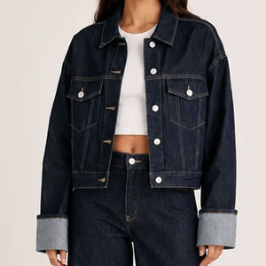Conjunto de Dos Piezas de Jeans para Mujer con Logotipo Personalizado, Ropa de Moda, Jeans de Alta Calidad - Product Image 5