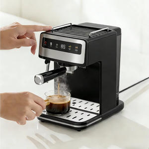 Máquina de Café Profesional Semiautomática Comercial Multifuncional, Máquina de Espresso de 20 Bares, Máquina de Café Multifuncional - Product Image 1