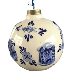 Hete Verkoop Delft Blauwe Windmolen Sneeuwbollen Waterbollen Souvenir