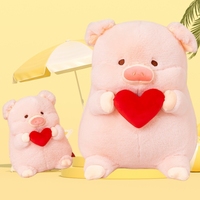 Knuffelhartjes varkens pluche speelgoed groothandel ballon decoratie pop Valentijnsdag verjaardag cadeaus varkens knuffels voor kinderen meisjes