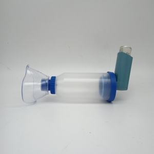 Masque pour enfant en silicone certifié CE, antistatique, pour médicaments pédiatriques, asthme, <span class=keywords><strong>inhalateur</strong></span> <span class=keywords><strong>doseur</strong></span>, espaceur à valve, capacité de 220 cc - Product Image 3