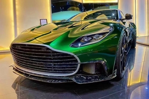 Ricambi Auto per Aston Martin DB11 Kit carrozzeria in fibra di carbonio DB11 kit corpo spoiler paraurti anteriore e posteriore stile Masy aggiornato - Product Image 2