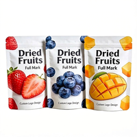 Bolsa de Plástico Doypack con Cierre Hermético y Logotipo Personalizado para Envasado de Frutos Secos, a Prueba de Humedad