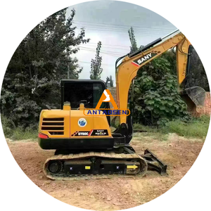 รถขุดขนาดเล็กจีน ซันนี่ 60/6 ตัน รถขุดไฮดรอลิกสำหรับงานก่อสร้างและฟาร์ม เครื่องยนต์มาตรฐาน EPA ประสิทธิภาพสูง ราคาประหยัด - Product Image 1