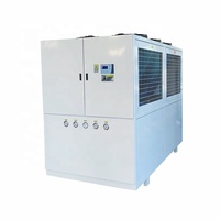 Refroidisseur d'eau industriel de glycol de machine de remplissage de la boisson 2000L/h carbonatée 25hp avec-5 ~ 5 degrés