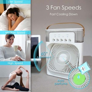 Ventilateur de climatisation, ventilateur de refroidissement domestique, humidificateur, brumisateur à <span class=keywords><strong>eau</strong></span>, ajoute <span class=keywords><strong>eau</strong></span> et glace - Product Image 5