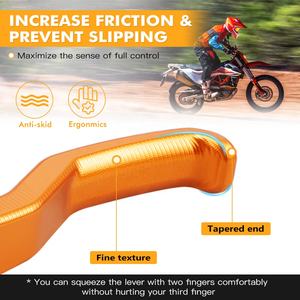 NiceCNC aluminium 130MM billette levier d'embrayage court pour <span class=keywords><strong>KTM</strong></span> 690 Enduro R/SMC R <span class=keywords><strong>2014</strong></span>-2023 1050 1290 aventure 2013-2020 - Product Image 3