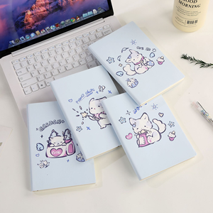 Carnet A5 en PU personnalisé avec impression personnalisée, couverture souple, conception gratuite, bloc-notes pour enfants, papeterie adorable en vrac pour l'école, usage quotidien - Product Image 5