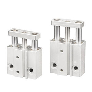 Cilindro Neumático Miniatura MGJ6*5/10/15/20 con Varilla Guía, Cilindro de Tres Varillas MGJ10*5/10/15/20 para Aplicaciones de Maquinaria - Product Image 2
