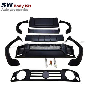 Kit Carrozzeria Widebody in FRP, Cofano, Paraurti Anteriore, Parafango, Spoiler Anteriore/Posteriore/Tetto, Aggiornamento 2018-2022 Stile LB in Fibra di Vetro per Suzuki Jimny <span class=keywords><strong>SW</strong></span> - Product Image 6