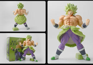 Meilleure vente <span class=keywords><strong>2021</strong></span> produit personnalisé OME PU PVC plastique fille Lazuli fils Goku Manga Anime Figure DBZ jouets Broly figurine Anime - Product Image 4