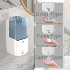 Dispensador de Jabón Líquido Automático con Sensor Táctil para Montar en la Pared del Baño, 1000 ml, para Hospitales y Baños - Product Image 3