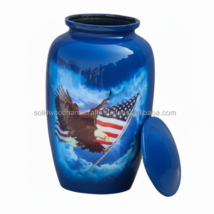 Urnes de crémation pour adultes faites à la main pour cendres Urnes funéraires pour hommes et femmes à bas prix - Product Image 1