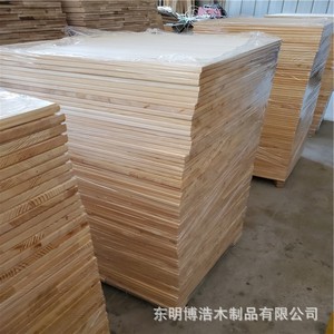Solid Wood Boards <b>Pine</b> Wood <b>Table</b> Tops 60mm Thickness Indoor Use Shandong Origin - Product Image 3