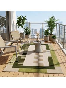 Alfombra de Lana Hecha a Mano de Lujo, Alfombra Moderna con Textura para Sala de Estar, Dormitorio, Comedor y Hogar Elegante - Product Image 1