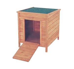 บ้านกระต่ายไม้ สำหรับใช้ในร่มหรือกลางแจ้ง - Product Image 2