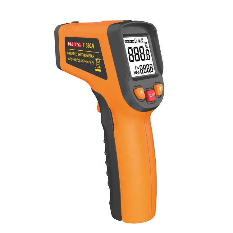 Gun Type Industrial Digital Non Contact Portable Temperature Infrared Kitchen Thermometer Gun For Industry