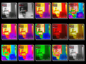 Hx1 Độ phân giải cao hồng ngoại man hinh nhiệt máy ảnh 200000 pixels nhiệt độ hình ảnh cụ sàn nhiệt độ ghi - Product Image 5