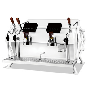 Máquina de Café Profesional Semiautomática Comercial en Oferta para Negocios, Cafetera Espresso y Cappuccino - Product Image 1
