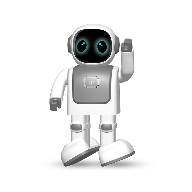 Dancing Robot Speaker Wireless BT Portable Music Player Smart Gadget Home Entertainment Device LED Light App Control Wi-Fi