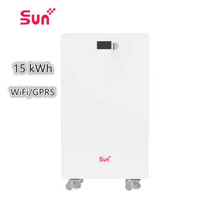 Système de stockage d'énergie domestique portable Sunplus Professional 15 kWh avec prise en charge hybride du réseau, batterie au lithium, système solaire et Wi-Fi - Product Image 1