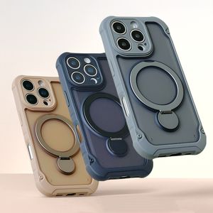 Funda Resistente y Robusta para iPhone 16 Pro Max/15 Pro 11, Antideslizante, a Prueba <span class=keywords><strong>de</strong></span> Golpes, con Soporte Magnético <span class=keywords><strong>de</strong></span> 360 Grados - Product Image 2