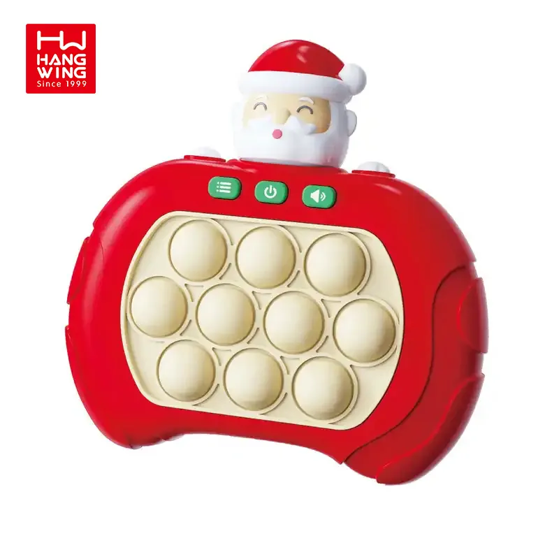 Hw Handheld Spel Voor Kinderen 6-8 Snel Push Game Bubble Stress Pop Licht Up Game Autisme Kinderen Sensorische Fidget Speelgoed Kerstcadeaus