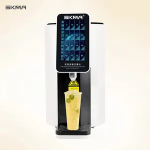 Commercial Milk Tea Shop Hot Selling Liquid Sugar Dispenser Stainless Syrup Fructose Dispenser With Timing Switch